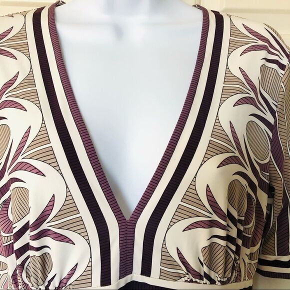 BCBGMax Azria Art Deco print Empire Dress - Picture 4 of 14